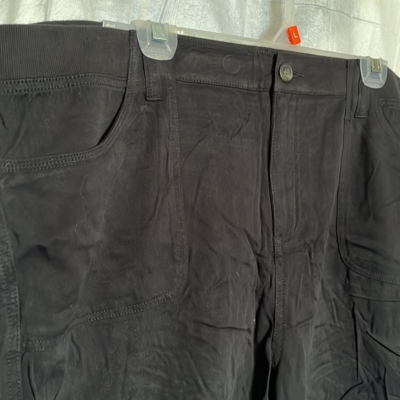 NWT George plus Rayon casual shorts black - Picture 2 of 9